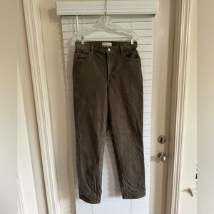 Abercrombie & Fitch Tan Ultra High Rise Pants